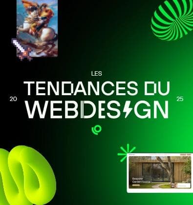 Couverture des tendances du web 2025 Plusieurs tendances web en 2025