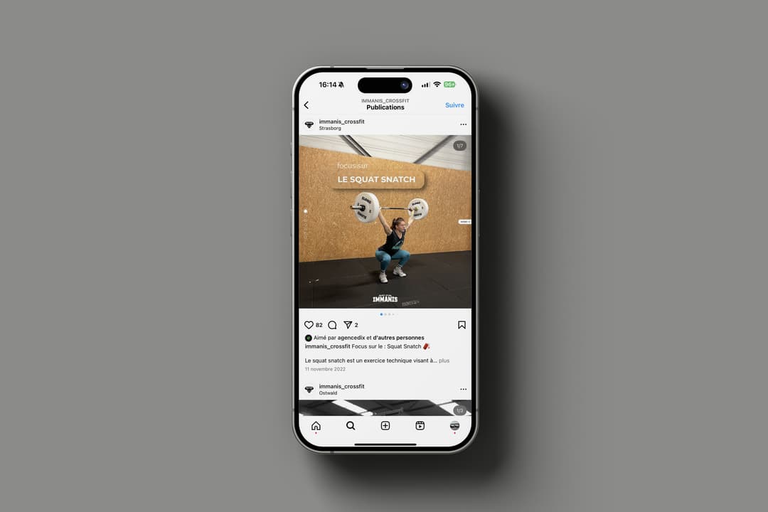 Tuto exercice Instagram Immanis Crossfit Tuto exercice Instagram Immanis Crossfit