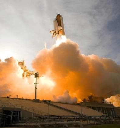 Décollage fusée minimisée Décollage fusée minimisée